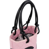 Chanel Quilted Lambskin Bicolor Cambon Ligne Small Handbag