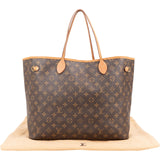 Louis Vuitton Monogram Canvas Neverfull MM Shoulder Bag