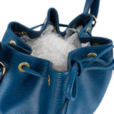 Louis Vuitton Blue Epi Leather Sac Noé Petit Shoulder Bag