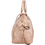 Miu Miu Vitello Lux Leather Bow Handbag
