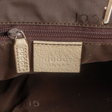 Gucci Canvas and Leather Jackie Shoulder Bag