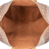 Louis Vuitton Monogram Canvas Keepall 55 Bandoulière Travel Bag