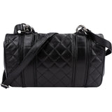 Chanel Quilted Lambskin Modern Chain Accordion Single Flap Crossbody Bag