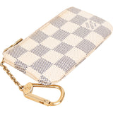 Louis Vuitton Monogram Damier Azur Canvas Cles Key Pouch
