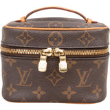 Louis Vuitton Monogram Canvas Nice Nano Vanity Handbag