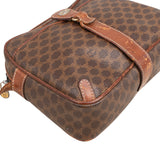 Celine Macadam Monogram Canvas Buckle Camera Crossbody Bag