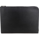 Louis Vuitton Noir Epi Leather Pochette Jour Clutch