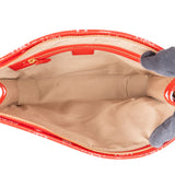 MCM Monogram Visetos Pebbled Leather OX Clutch