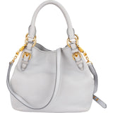 Miu Miu Vitello Lux Leather Handbag - vintageandkickz