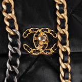 Chanel 19 Quilted Lambskin Single Flap Crossbody Bag Large