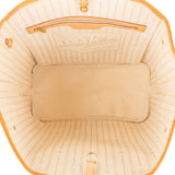 Louis Vuitton Monogram Damier Azur Canvas Neverfull MM Shoulder Bag