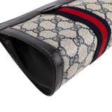 Gucci Monogram GG Supreme Canvas Vintage Web Parfums Pouch