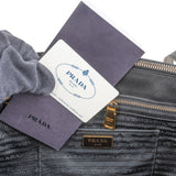 Prada Noir Saffiano Leather Galleria Handbag