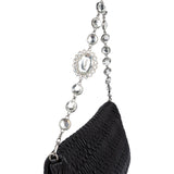 Miu Miu Matelassé Nappa Leather Crystal Shoulder Bag