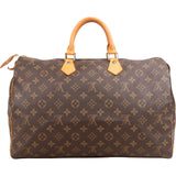 Louis Vuitton Monogram Canvas Speedy 40 Handbag