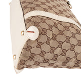 [🔄️B11 / F04] Gucci Monogram GG Canvas Abbey D-Ring Tote Shoulder Bag - vintageandkickz