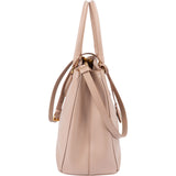 Prada Pink Saffiano Leather Galleria Handbag