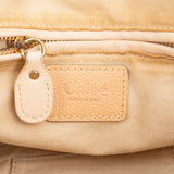 Chloé Beige Leather Paraty Handbag