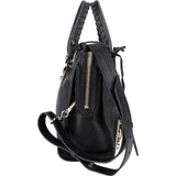Balenciaga Black Leather Mini City Handbag