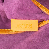 Louis Vuitton Yellow Epi Leather Alma PM Handbag