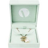 Chanel CC Pearl Drop Necklace