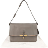 Céline Grey Calfskin Blade Shoulder Bag