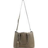Prada Green Saffiano Leather Double Handbag