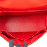 Hermès Rouge Vif Box Leather Kelly Sellier 35 Handbag