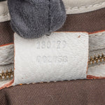 Gucci White Leather Jackie Shoulder Bag - vintageandkickz