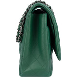 Chanel Quilted Lambskin Maxi Double Flap Crossbody Bag