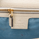 Gucci Grained Leather Sylvie Bee Star Web Crossbody Bag