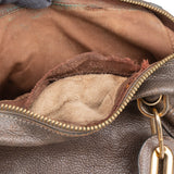 Chloé Brown Leather Paraty Shoulder Handbag