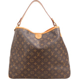 Louis Vuitton Monogram Canvas Delightful MM Shoulder Bag