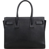 Saint Laurent Grained Leather Sac de Jour Handbag