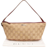 Gucci Monogram GG Canvas Pochette Handbag