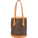Louis Vuitton Monogram Canvas Bucket PM Shoulder Bag