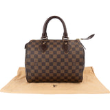 Louis Vuitton Monogram Damier Ebene Canvas Speedy 25 Handbag
