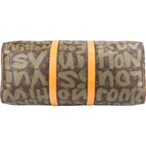 Louis Vuitton Limited Monogram Graffiti Canvas Keepall 50 Travel Bag