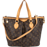 Louis Vuitton Canvas Monogram Palermo PM Handbag