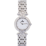 Fendi Silver Tone F-Link Orologi Woman Watch