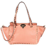Valentino Garavani Leather Rockstud Handbag