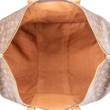 Louis Vuitton Monogram Canvas Keepall 60 Bandoulière Travel Bag