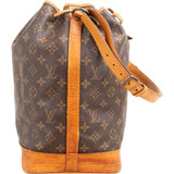 Louis Vuitton Monogram Canvas Sac Noé Grande Shoulder Bag