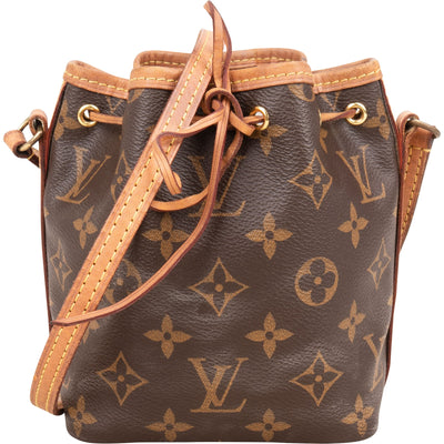 Louis Vuitton Monogram Canvas Nano Noé Crossbody Bag
