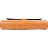MCM Emblem Monogram Embossed Leather Patricia Crossbody Bag