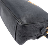 Prada Blue Vitello Daino Leather Camera Crossbody Bag