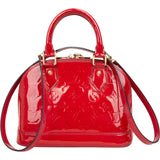 Louis Vuitton Monogram Vernis Leather Alma BB Handbag