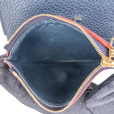 Louis Vuitton Blue Taurillon Leather Capucines Compact Wallet