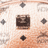 MCM Monogram Metallic Visetos Small Stark 2 in 1 Backpack