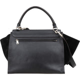 Celine Grained Suede Leather Trapeze Handbag